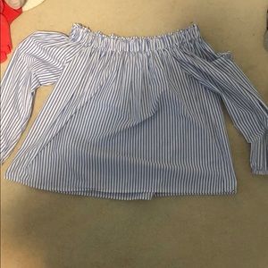 Gap off the shoulder blouse